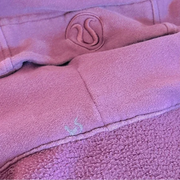 lululemon athletica Maroon Purple Full‎ Zip Scuba Hoodie Jacket 12 - Picture 9 of 9